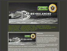 Tablet Screenshot of bebalancedenergy.com